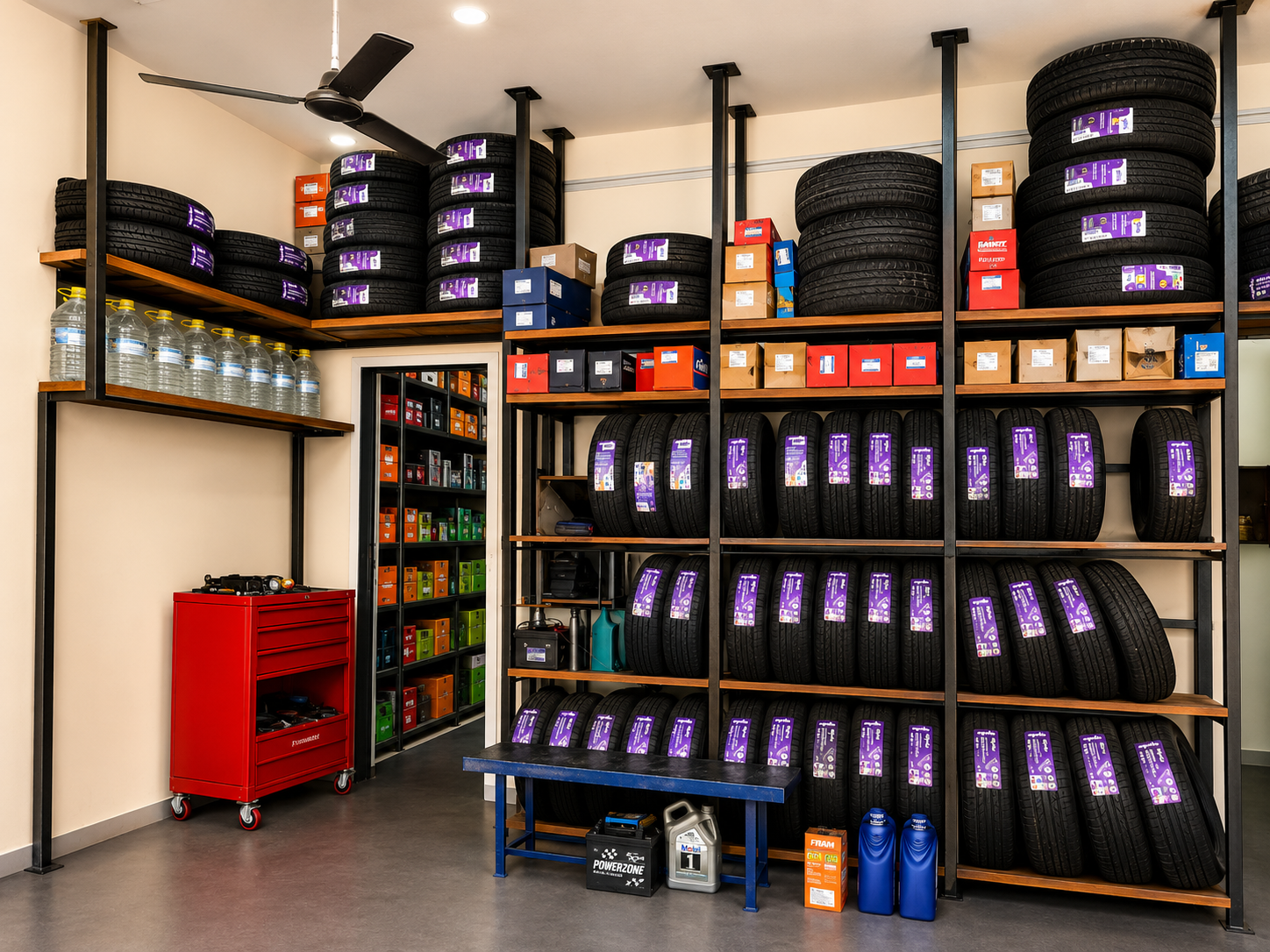 2-Wheeler EV & 4-Wheeler Tyre Pack